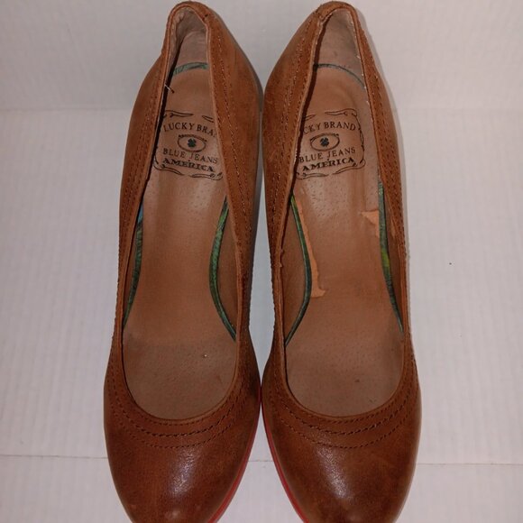 LUCKY BRAND BOHO HEELED SHOES - Picture 3 of 11